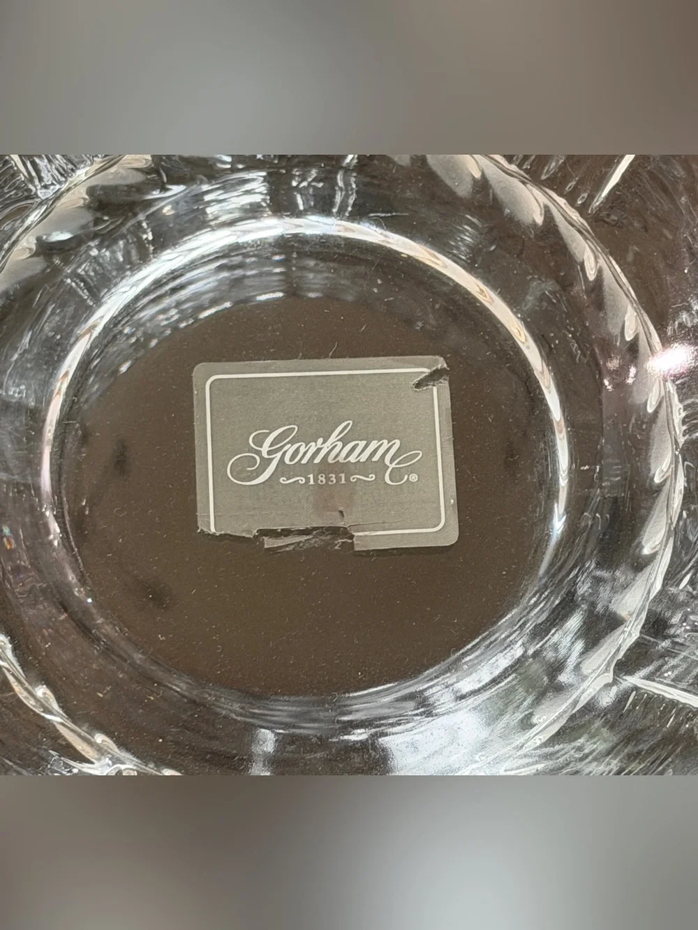 Gorham sale crystal